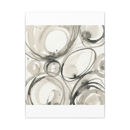 Handcrafted Feel Japandi Watercolor Canvas Art