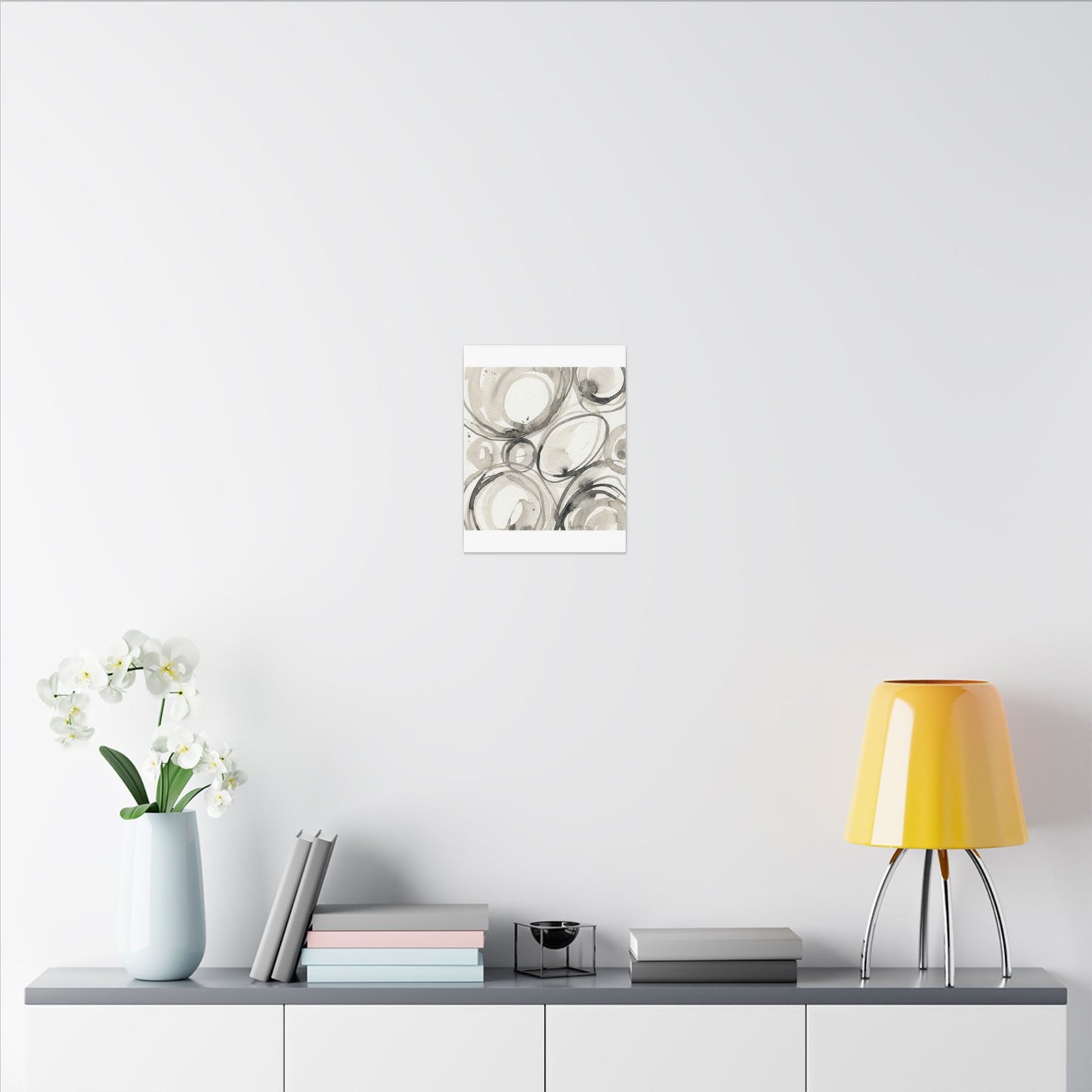 Handcrafted Feel Japandi Watercolor Canvas Art
