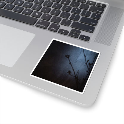 Moonlight Shadow Play Sticker - Dark Japandi Kanso