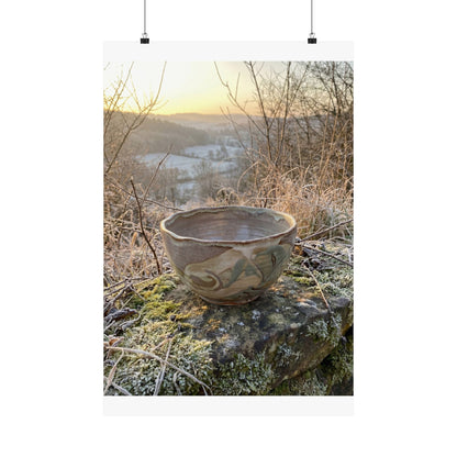 Shibui Ceramic Bowl Wall Art Print - Japandi Japanese Pattern Art Print