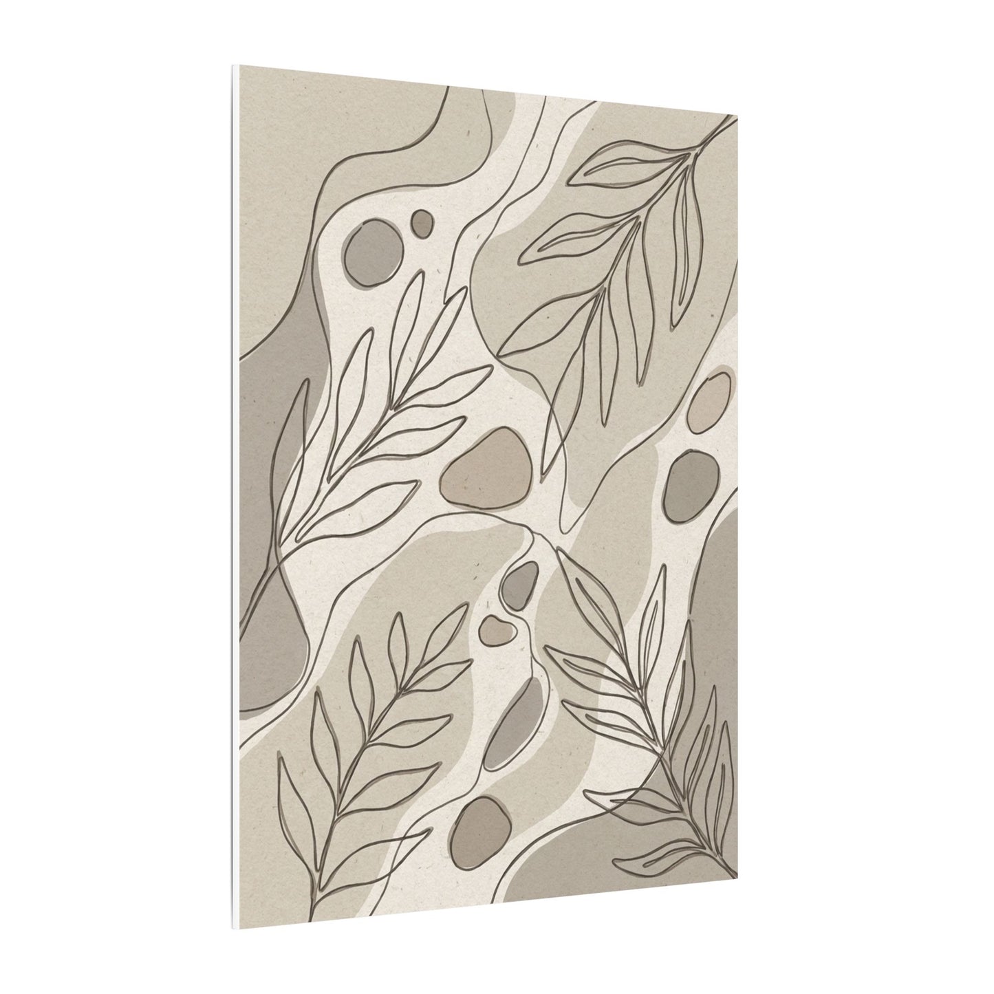 Japandi Minimal Line Canvas Art