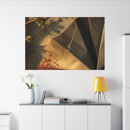 Ma Paper Fold Canvas Art - Kintsugi Broken Beauty