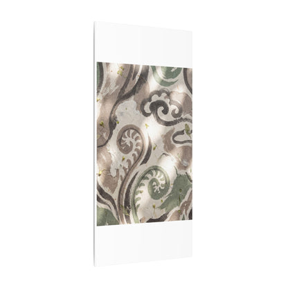 Dappled Ink Brushstroke Canvas Art - Japandi Ma