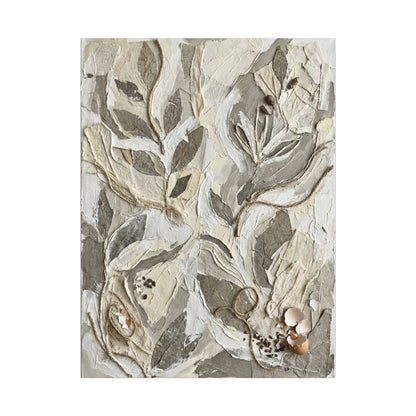 Japandi Textured Canvas Art