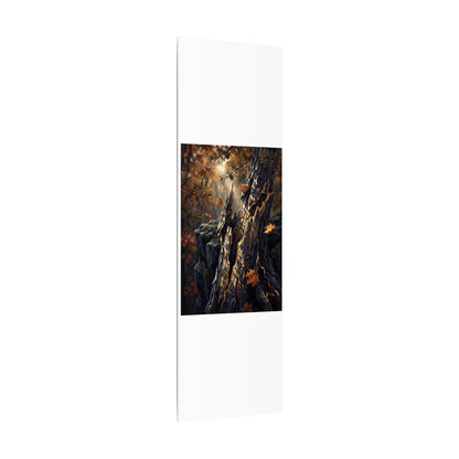 Pine Tree Autumn Canvas Art | Kintsugi Beautiful Design