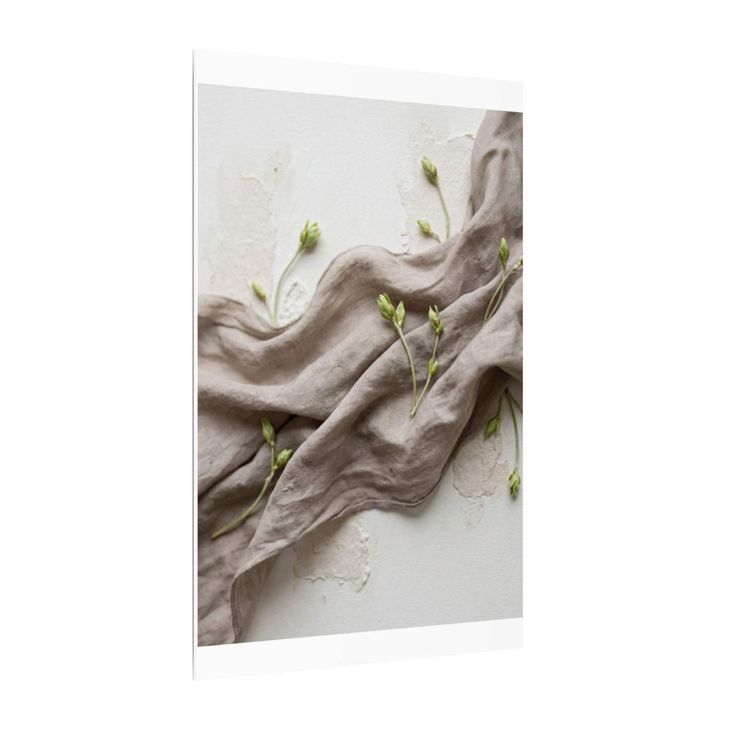 Overcast Silk Drape Canvas Art - Japandi Ma
