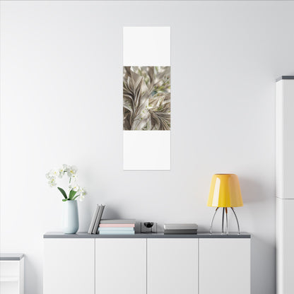 Fukinsei Paper Fold Canvas Art - Japandi Watercolor