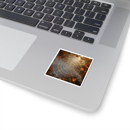 Water Ripple Gold Vein Sticker | Artful Kintsugi Art