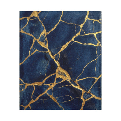 Kintsugi Crackle Canvas Art