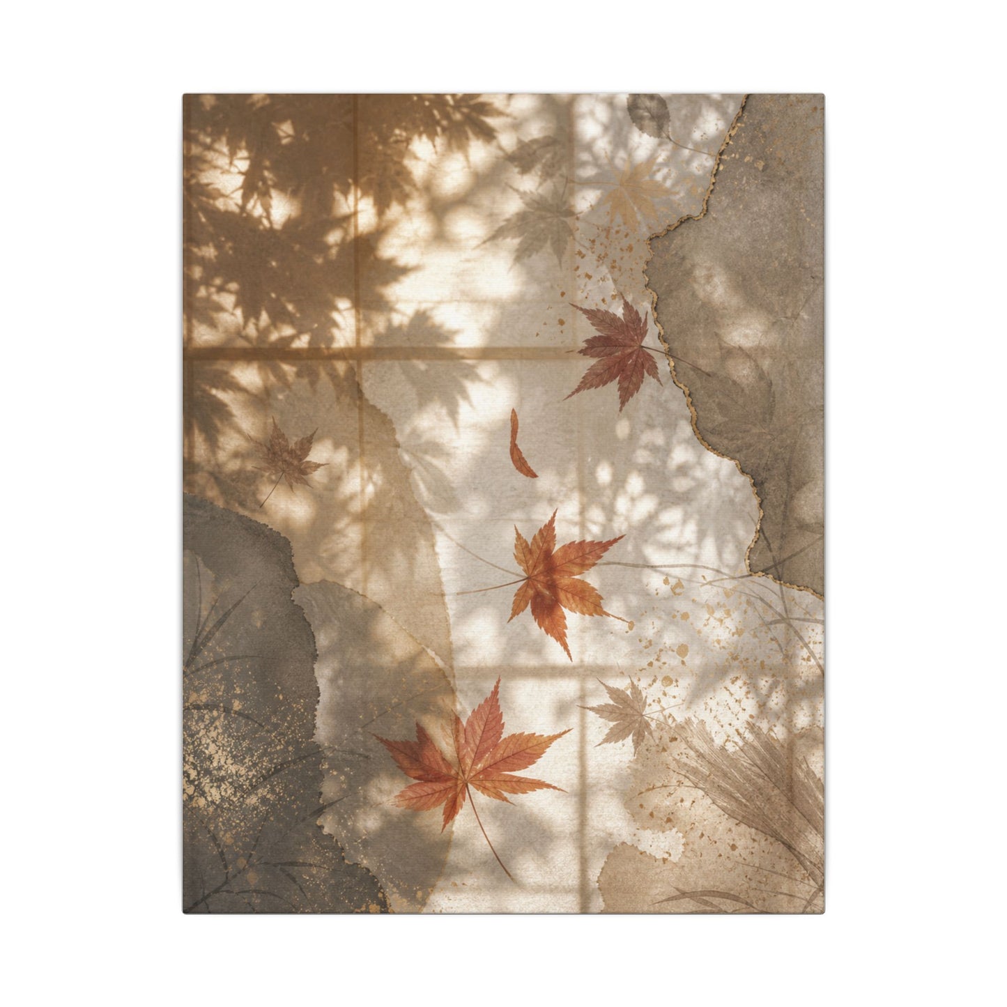 Datsuzoku Shoji Screen Canvas Art - Japandi Japanese Pattern