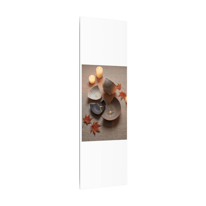 Candlelight Broken Pottery Canvas Art - Japandi Ma