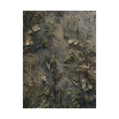 Dawn Dried Flowers Wall Art Print - Japandi Fukinsei