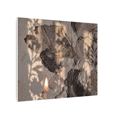 Shadow Play Summer Canvas Art | Japandi Elegant Design