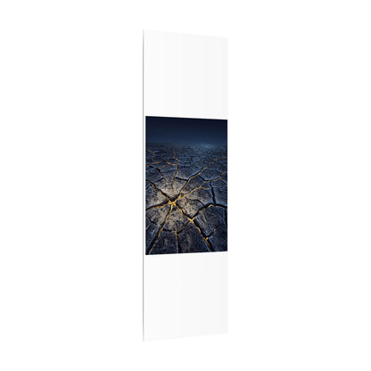 Cracked Earth Broken Beauty Canvas Art | Artful Kintsugi Art