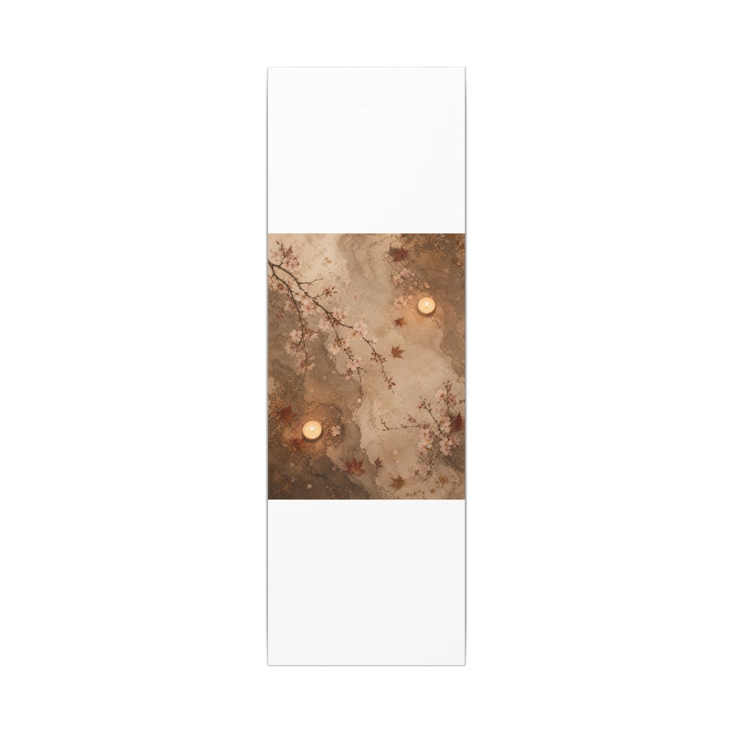 Cherry Blossom Canvas Art | Autumn Japandi Japanese Pattern Art