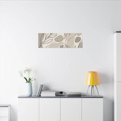 Japandi Minimal Line Canvas Art