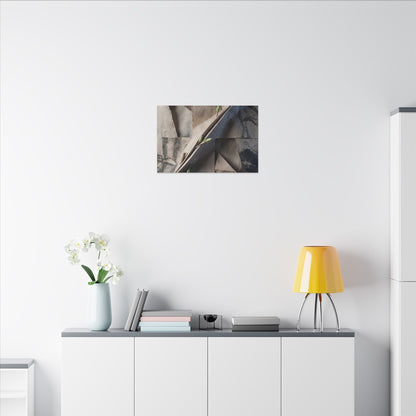 Paper Fold Canvas Art | Spring Japandi Japanese Pattern Art