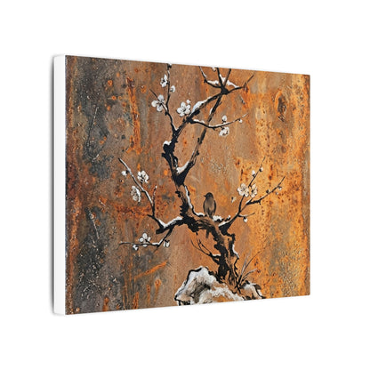 Datsuzoku Rust Patina Canvas Art - Zen Sumi E
