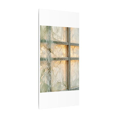 Winter Shoji Screen Watercolor Canvas Art | Elegant Decor