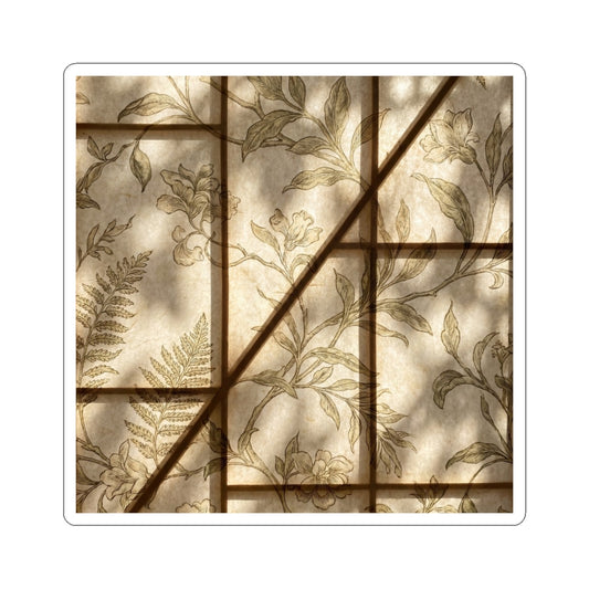 Dappled Shoji Screen Sticker - Cottagecore Kanso