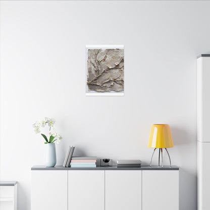 Summer Cherry Blossom Texture Canvas Art | Earthy Decor
