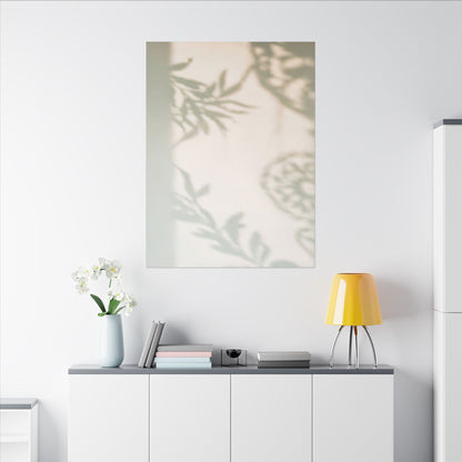 Dawn Shadow Play Canvas Art - Japandi Ma