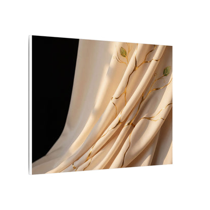 Golden Hour Silk Drape Canvas Art - Kintsugi Fukinsei