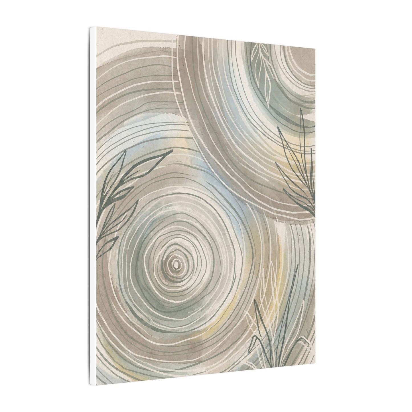 Kanso Water Ripple Canvas Art - Japandi Minimal Line