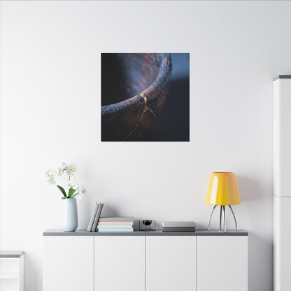 Artful Ceramic Bowl Canvas Art - Broken Beauty Kintsugi