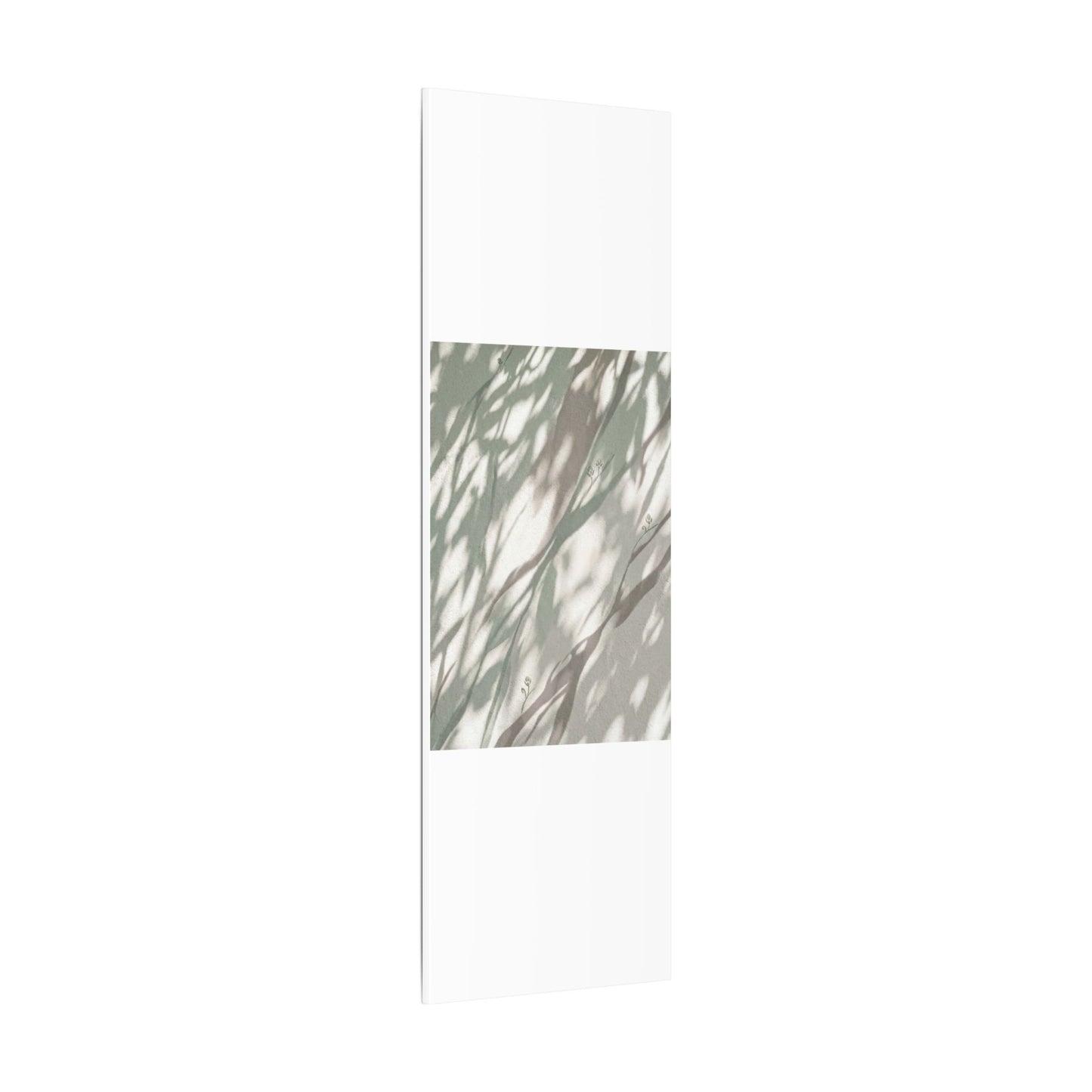 Japandi Shadow Play in Dappled | Japanese Pattern Canvas Art
