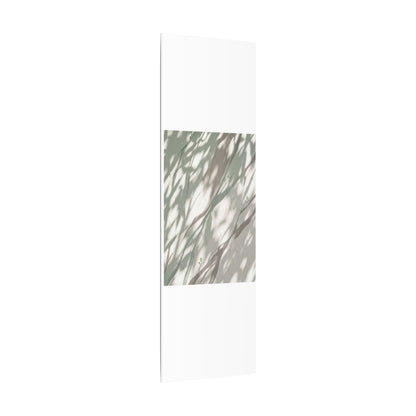 Japandi Shadow Play in Dappled | Japanese Pattern Canvas Art