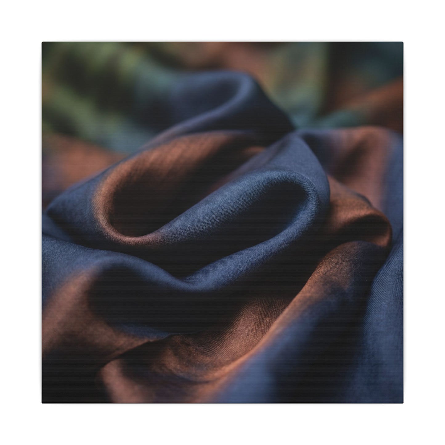 Summer Silk Drape Shadow Zen Canvas Art | Sophisticated Decor