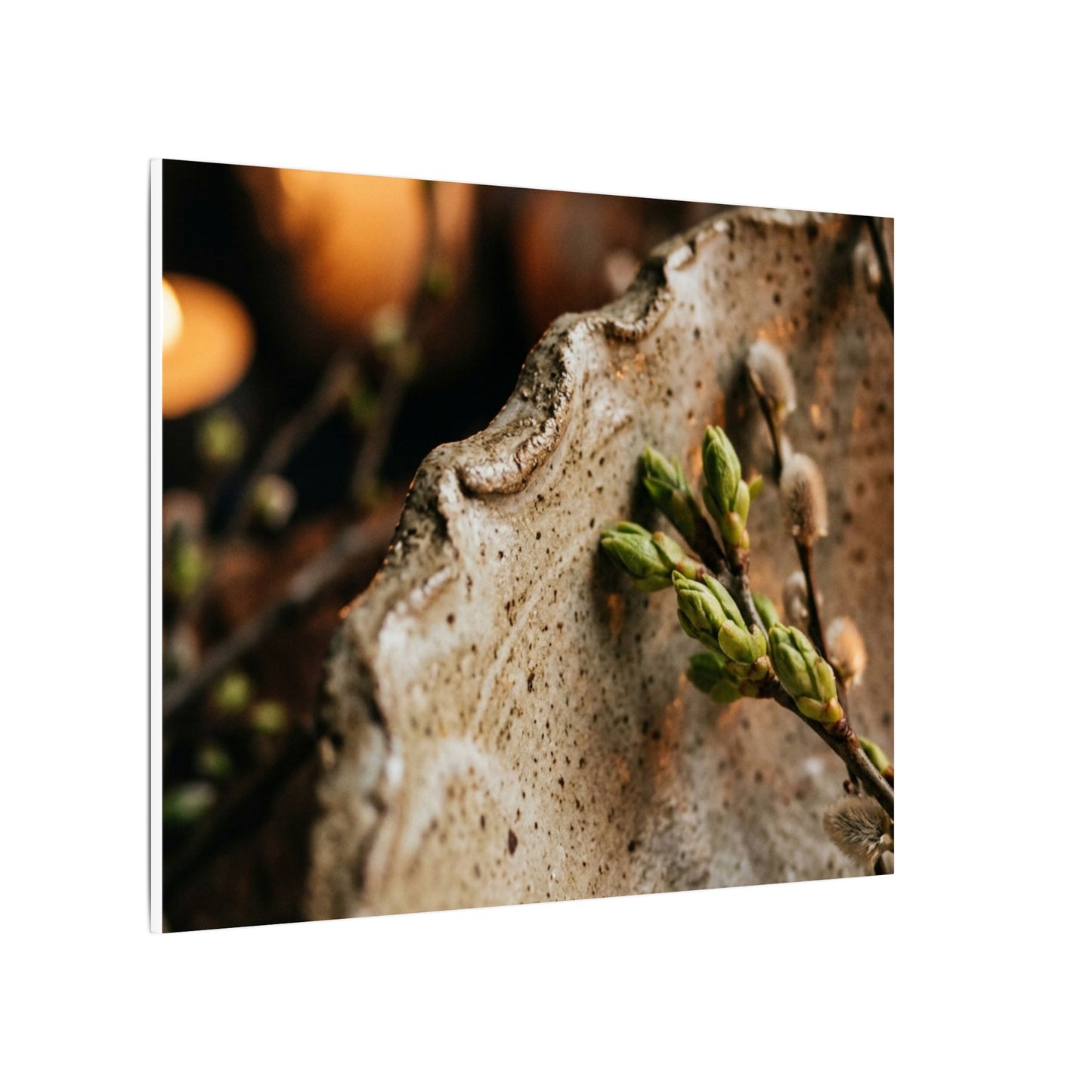 Overcast Ceramic Bowl Canvas Art - Japandi Ma
