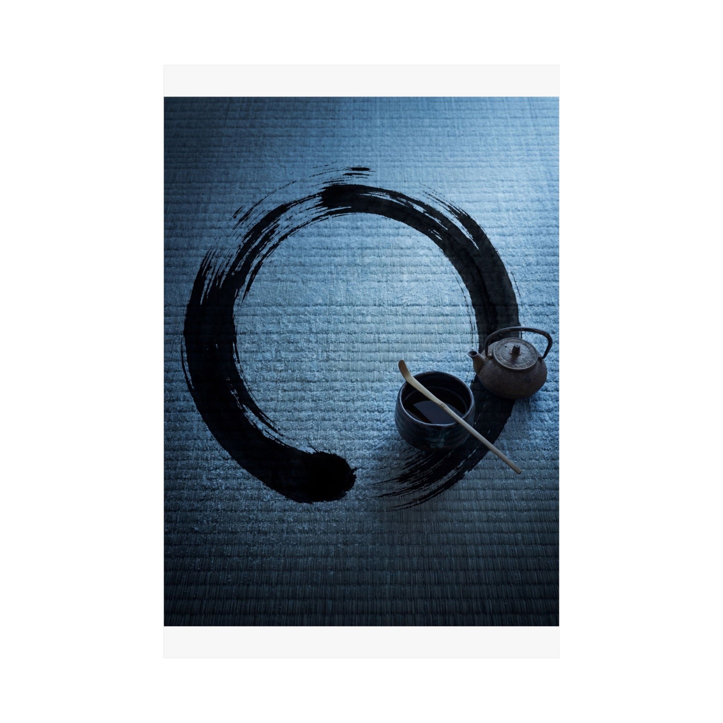 Peaceful Tea Ceremony Wall Art Print - Enso Zen