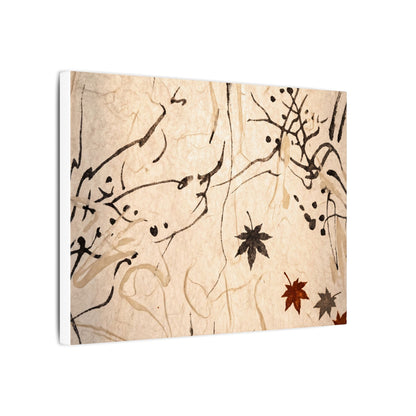 Golden Hour Shoji Screen Canvas Art - Japandi Fukinsei