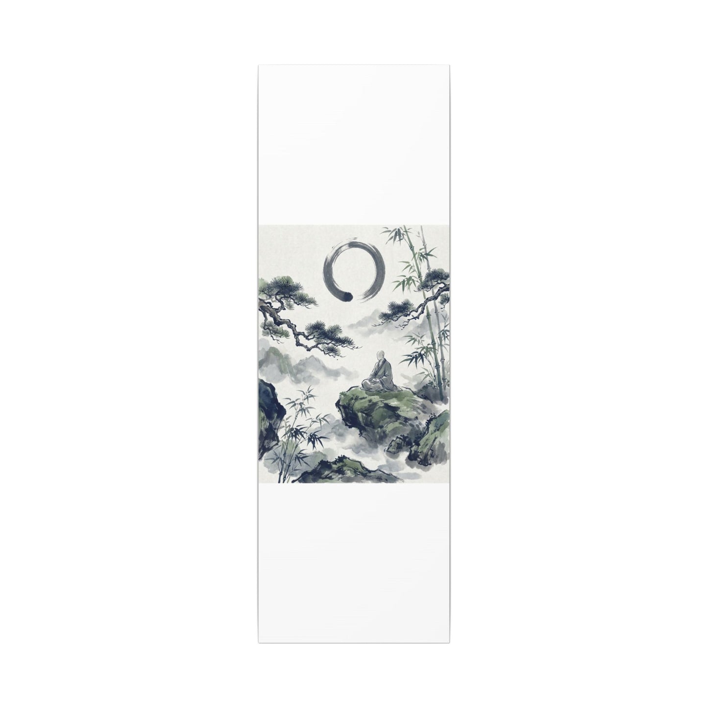 Zen Sumi-e Canvas Art