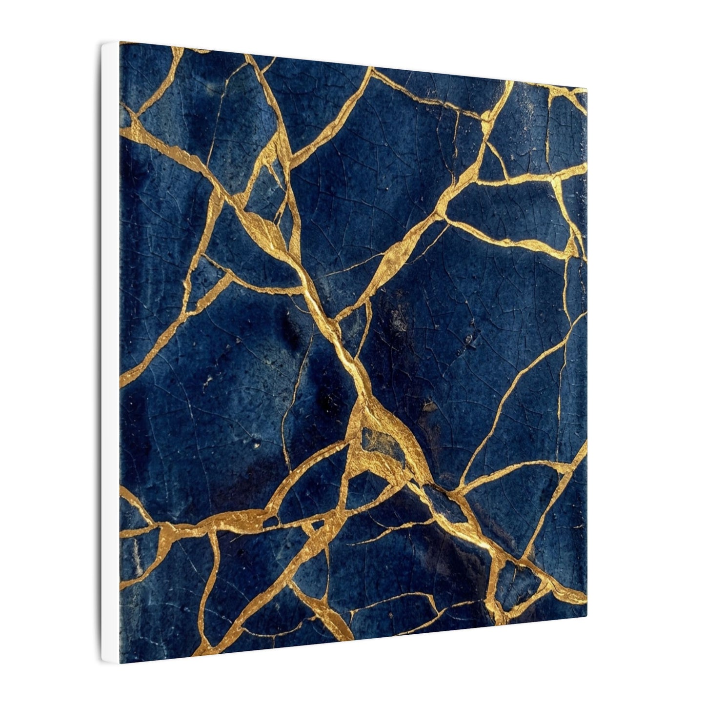 Kintsugi Crackle Canvas Art
