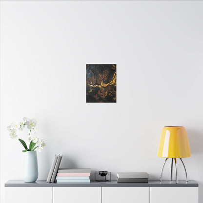 Kintsugi Broken Beauty Canvas Art