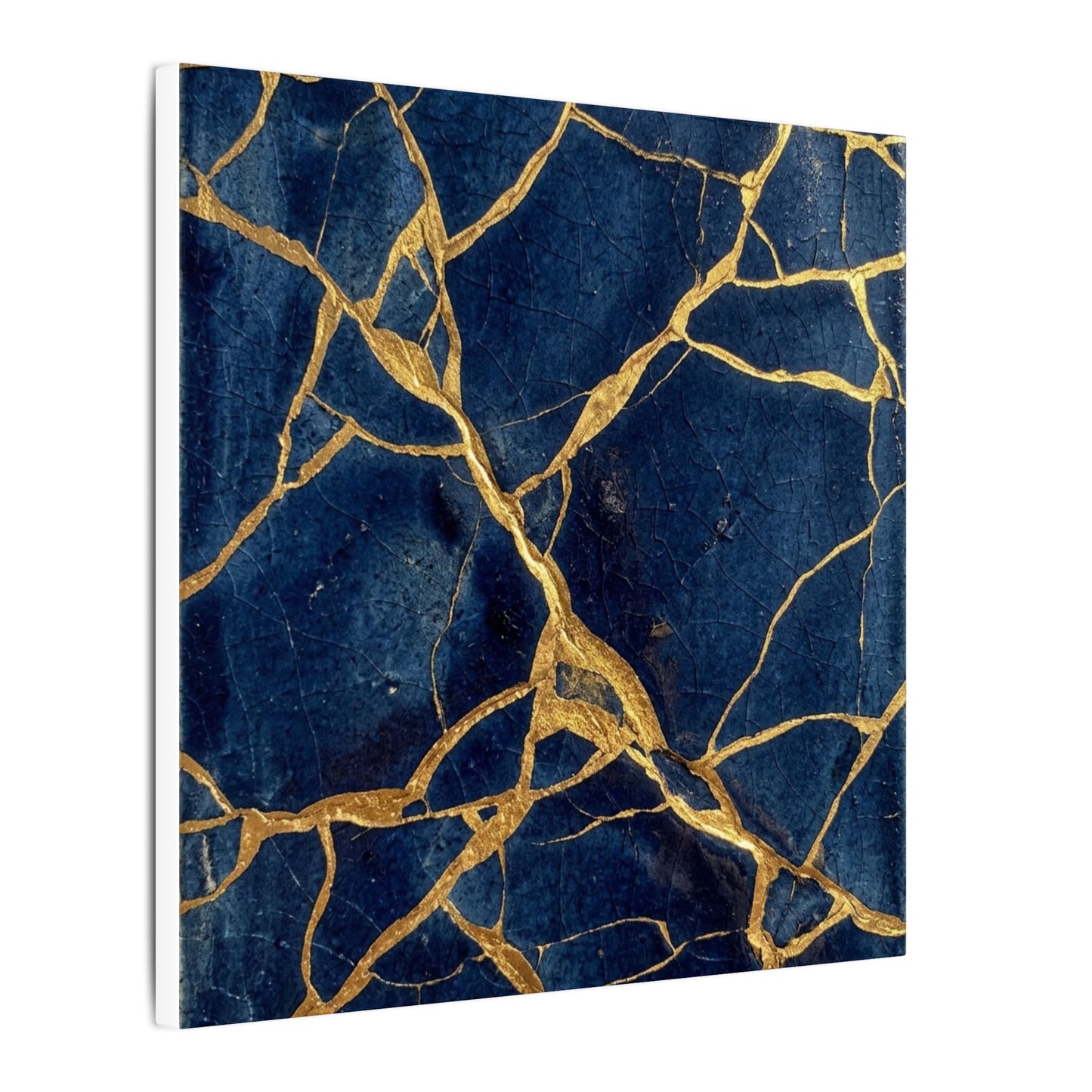 Kintsugi Crackle Canvas Art