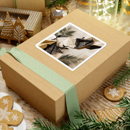 Paper Fold Broken Beauty Sticker | Artful Kintsugi Art