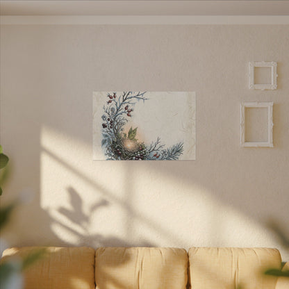 Winter Shoji Screen Forest Whimsy Canvas Art | Enchanting Decor