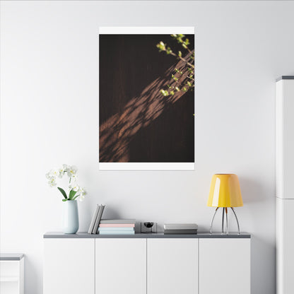 Rust Patina Moody Minimal Canvas Art | Sophisticated Dark Japandi Art
