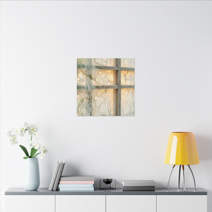 Ceramic Bowl Spring Canvas Art | Japandi Earthy Design