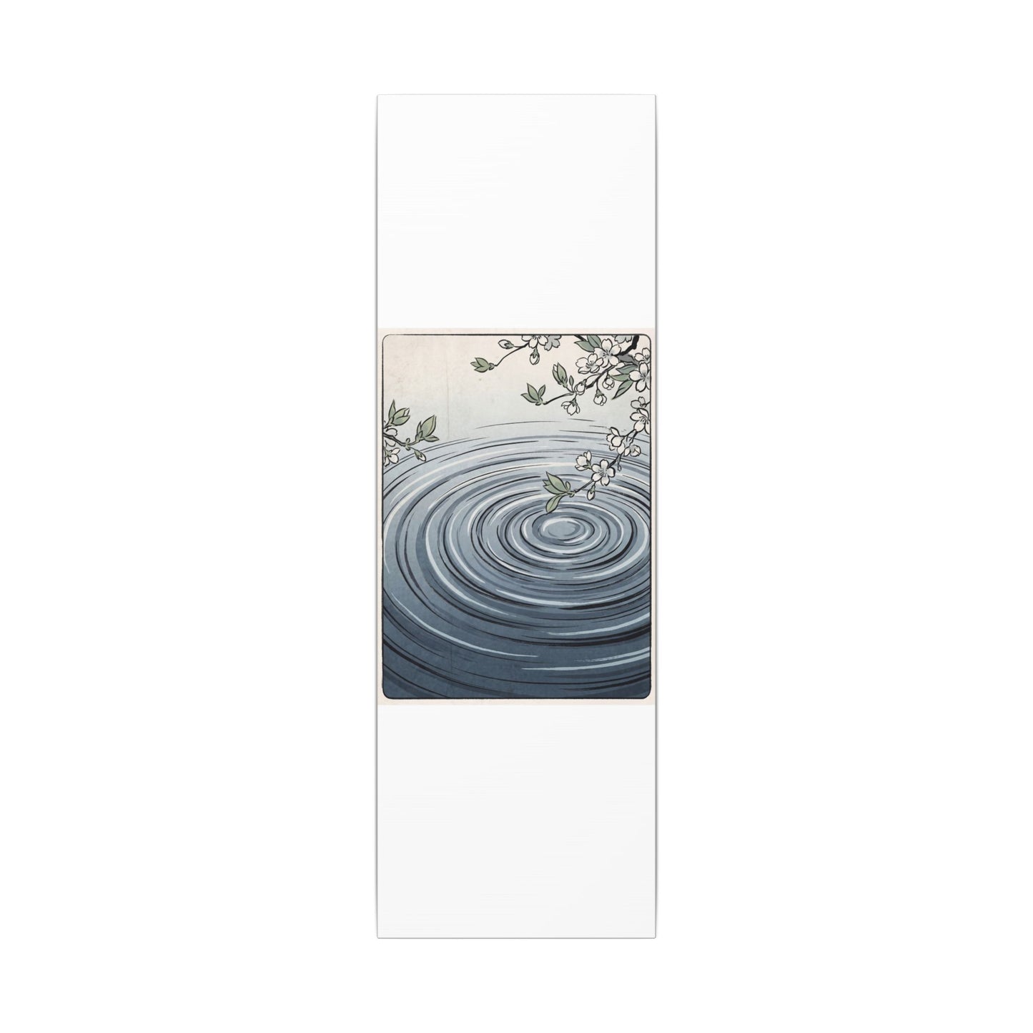 Calm Water Ripple Canvas Art - Ukiyo E Inspired Zen