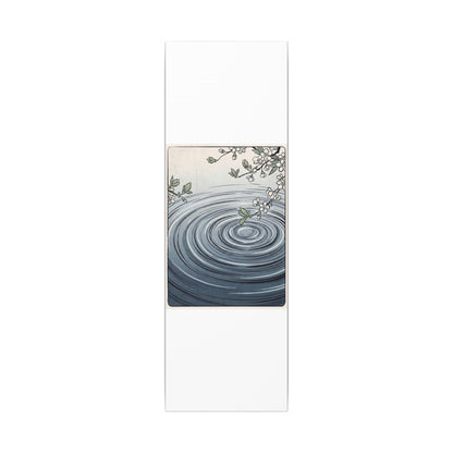 Calm Water Ripple Canvas Art - Ukiyo E Inspired Zen