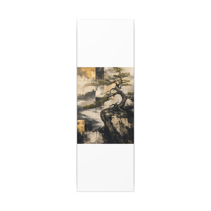 Golden Hour Pine Tree Canvas Art - Japandi Datsuzoku