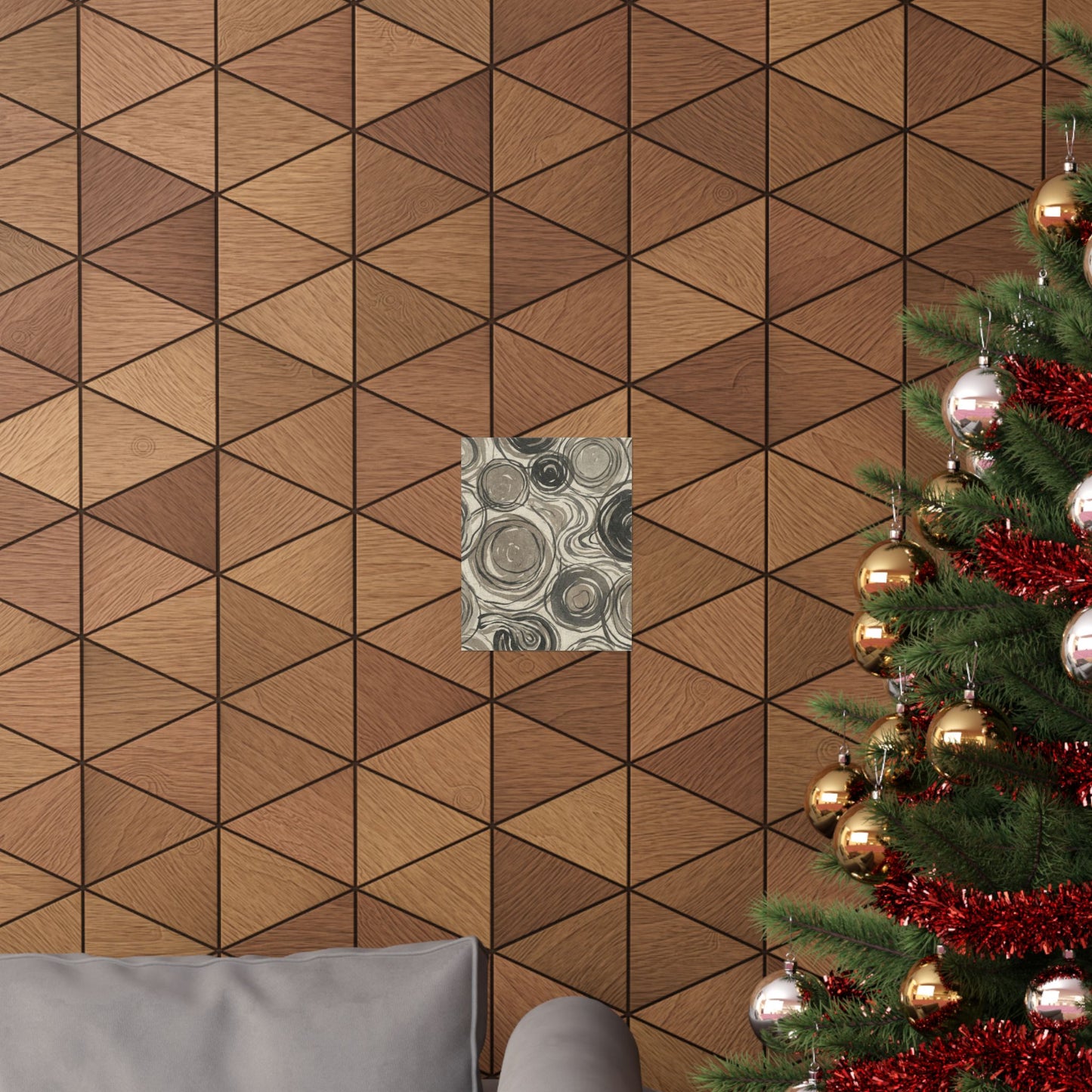 Wabi-sabi Pattern Japandi Japanese Pattern Wall Art Print