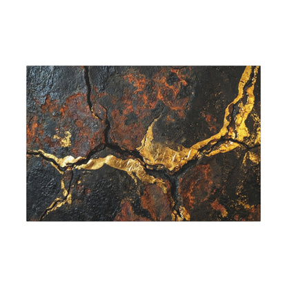 Kintsugi Broken Beauty Canvas Art Art Print