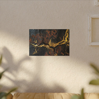 Kintsugi Broken Beauty Canvas Art