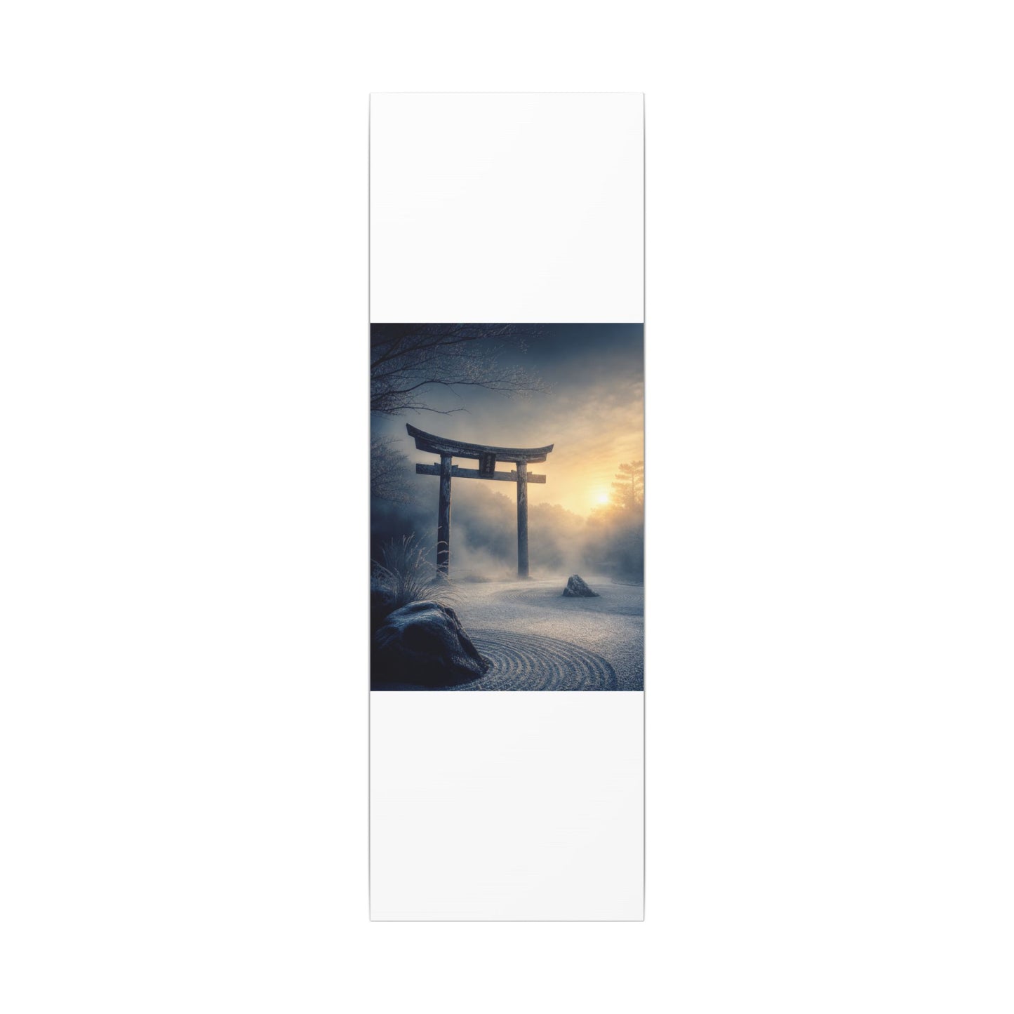 Zen Torii Gate in Golden Hour | Karesansui Canvas Art
